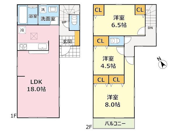 杉並区本天沼3丁目　新築戸建　限定1棟