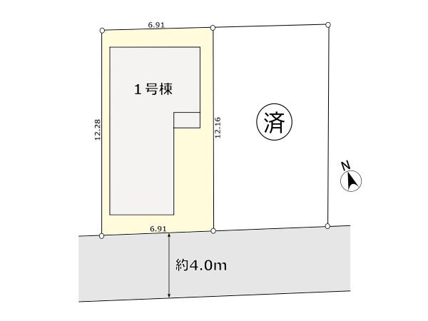 杉並区本天沼3丁目　新築戸建　限定1棟