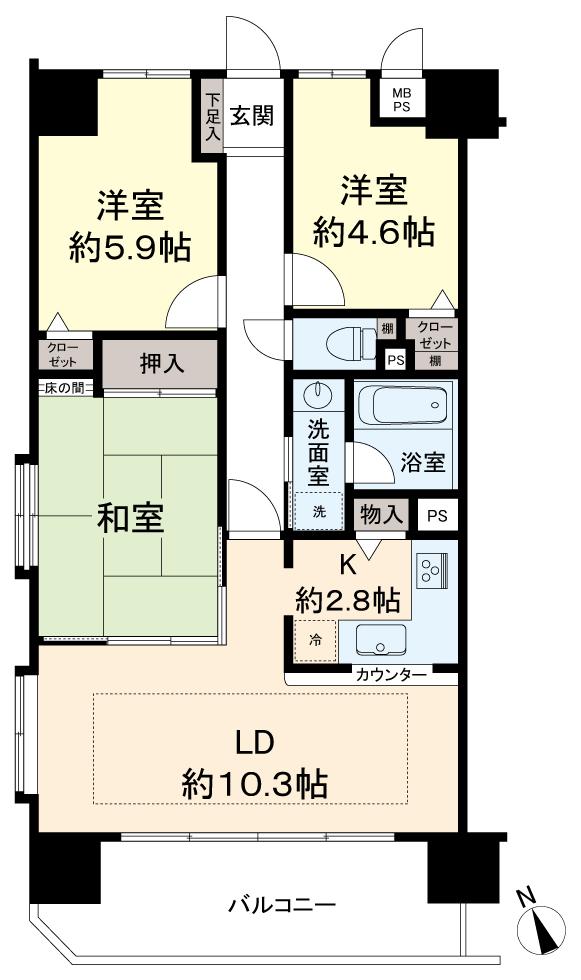 ライオンズマンション橋本台第２