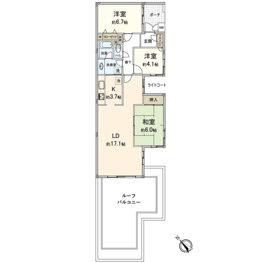 ルネ上星川２号棟