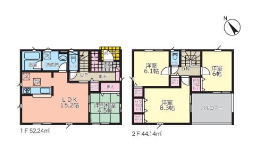Cradle garden 深谷市上野台 第5　新築住宅