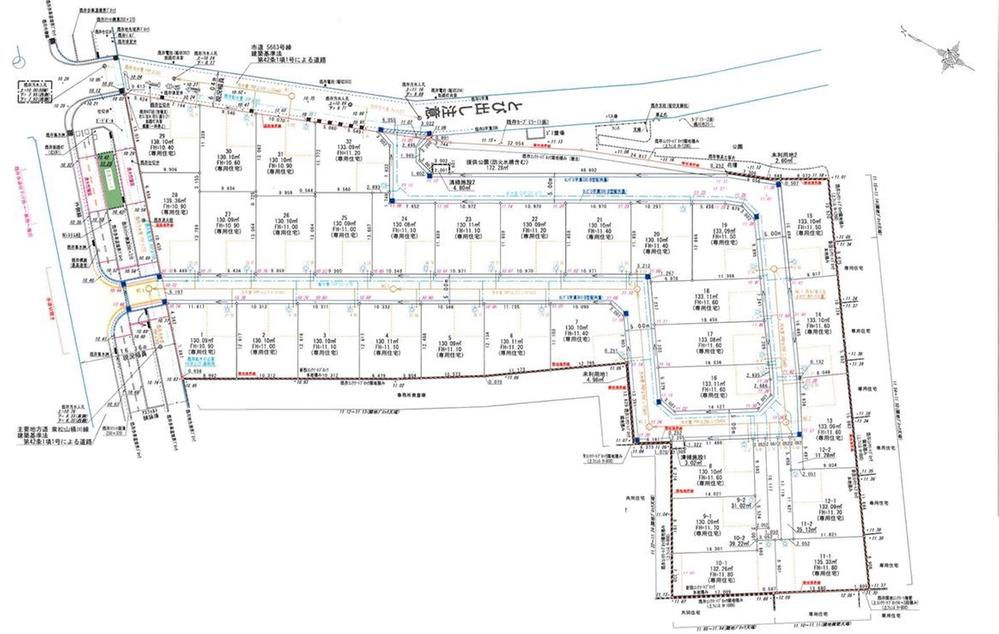 【土地】桶川市加納建築条件付き売地 全３２区画