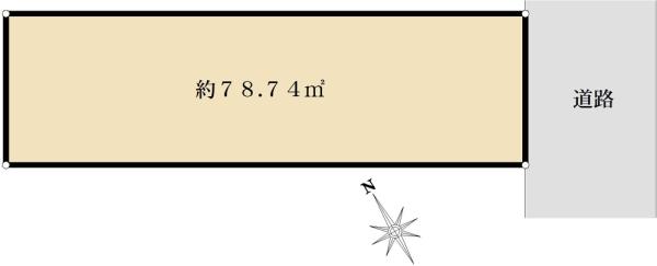 市川市南八幡5丁目　売地