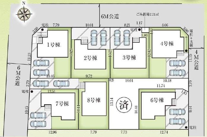 蓮田市西新宿◇新築分譲８棟