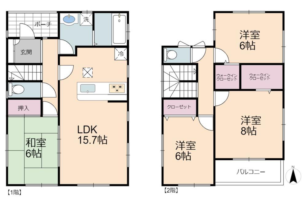 草加市手代1丁目 中古一戸建て