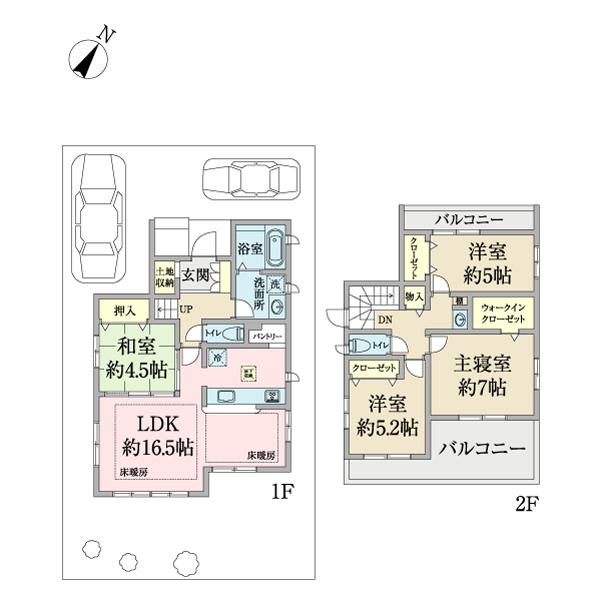 おおたかの森北２（流山おおたかの森駅） 6830万円