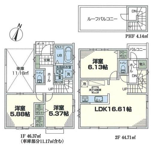 新築分譲戸建　藤が丘　全2棟