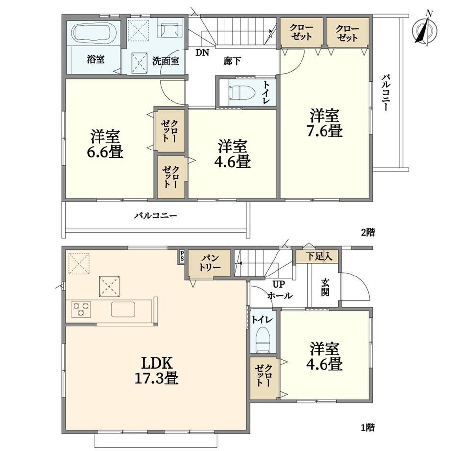 室田３（北茅ケ崎駅） 4780万円