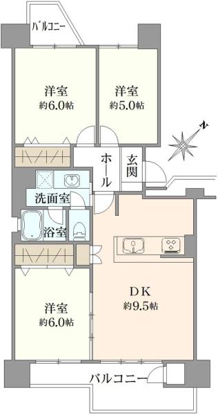 若葉台団地 4-9棟