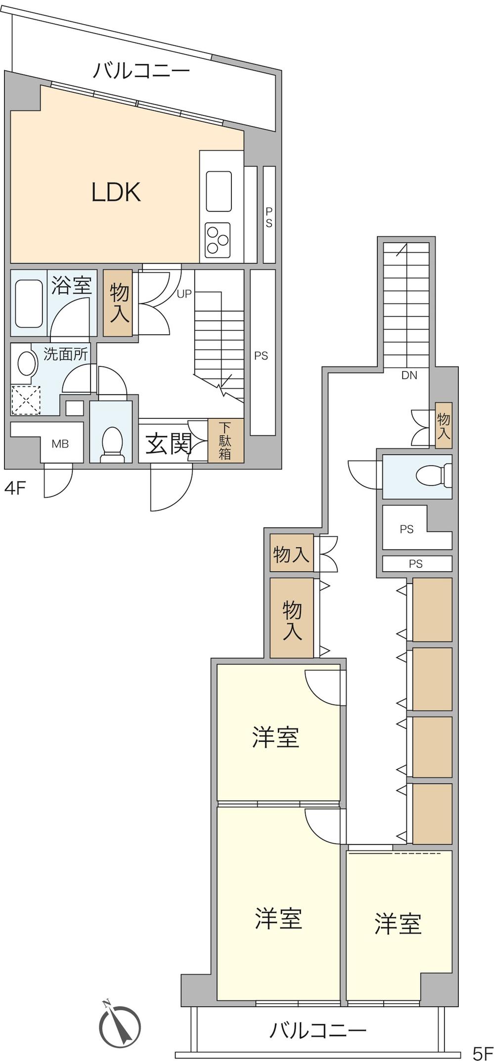 金沢八景ローズマンションアネックス～海が見えるメゾネットタイプで戸建て感覚の生活を～