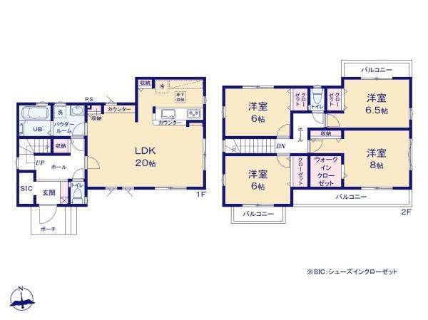 小手指元町３（小手指駅） 3498万円