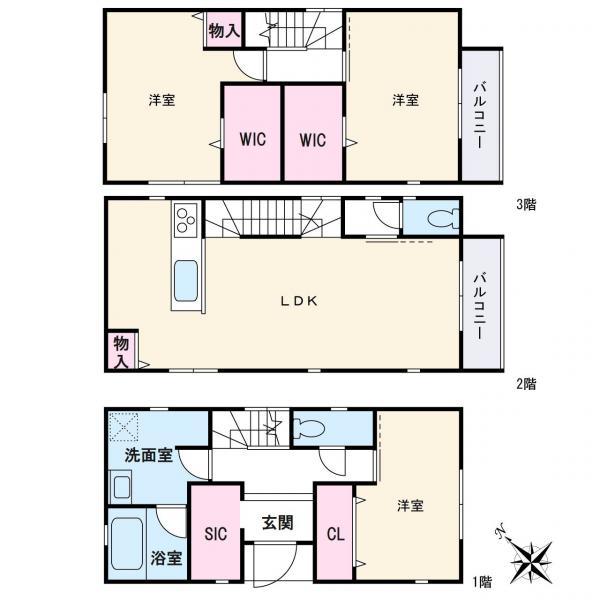 北浦和３（北浦和駅） 6780万円