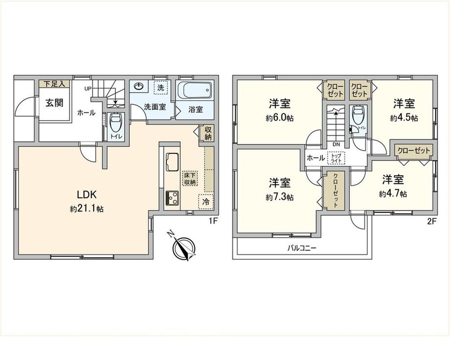 公田町（本郷台駅） 3980万円