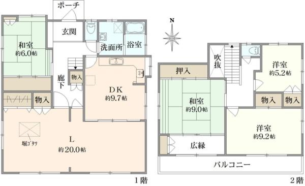 成瀬台１（こどもの国駅） 3980万円