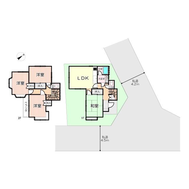 大字荒幡（西所沢駅） 1480万円