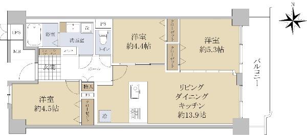 光が丘パークタウン大通り北１号棟