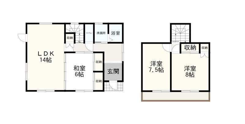 粕川町稲里（新屋駅） 780万円