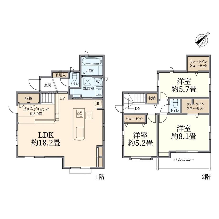 岸町３（川越駅） 3800万円