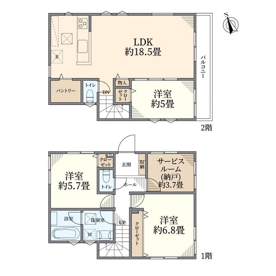 佐須町３（調布駅） 6180万円