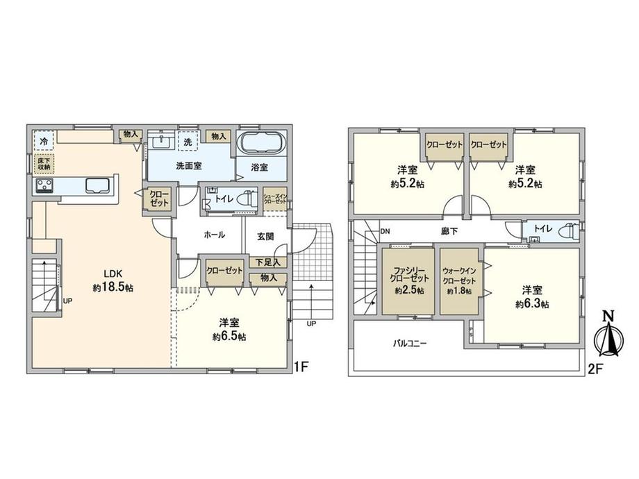 西新井町（所沢駅） 5380万円