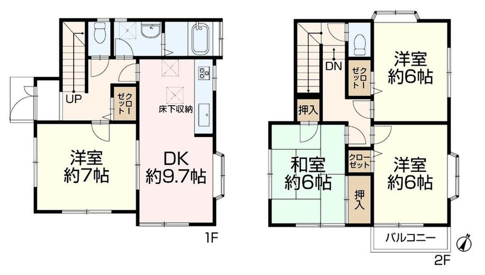 detached 埼玉県志木市下宗岡１