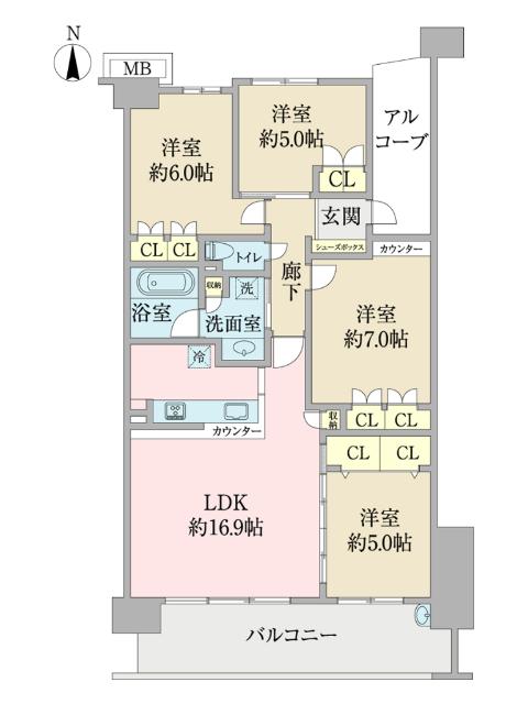 デュオヒルズ府中多摩川