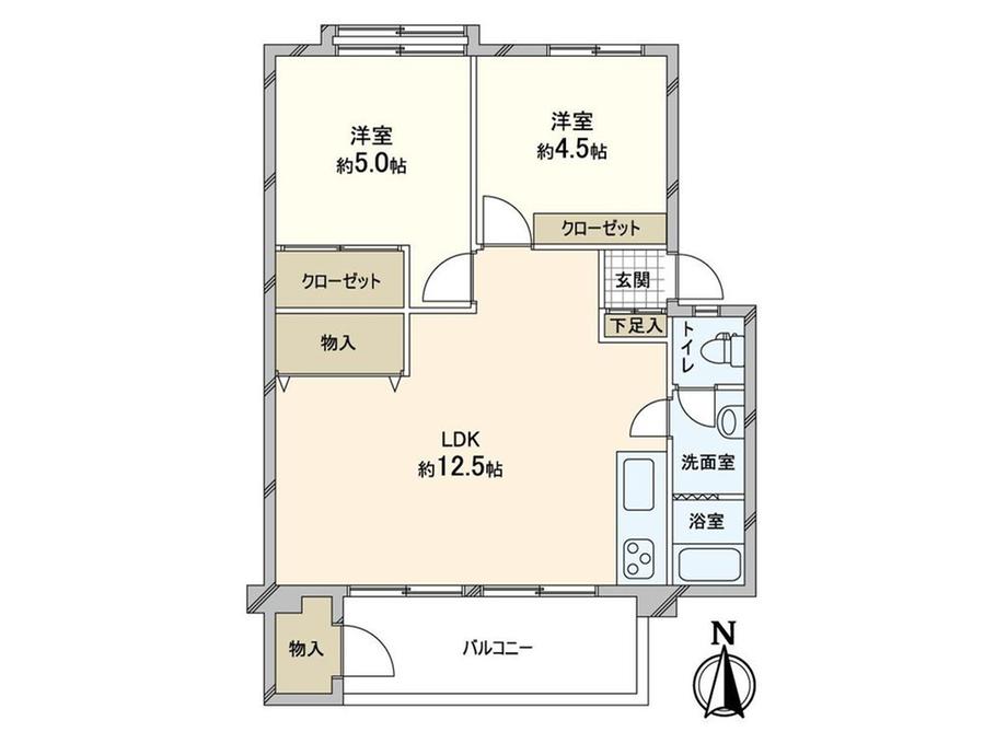 烏山北住宅　１９号棟