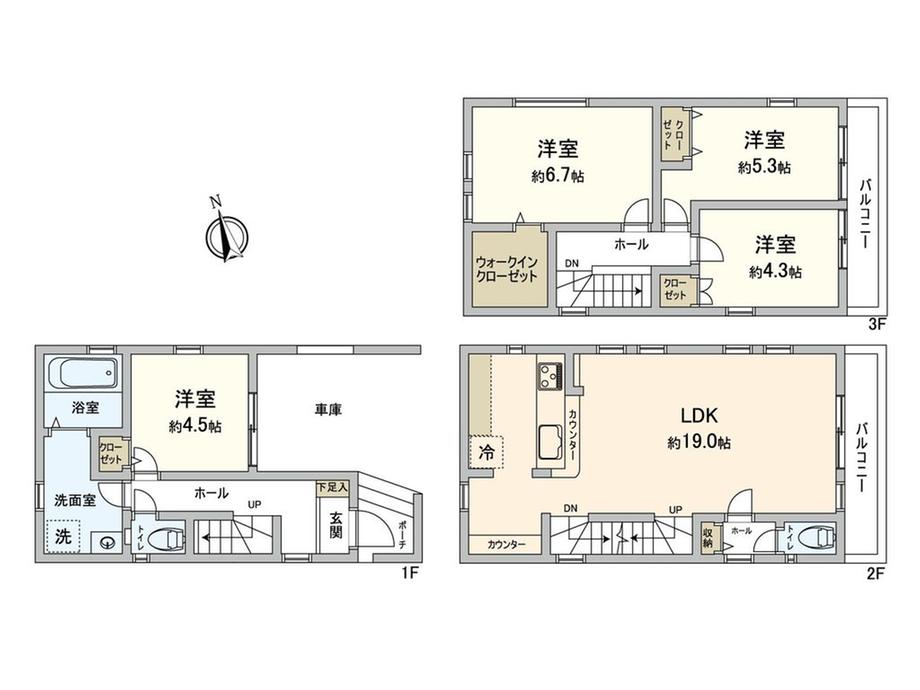 東３（志木駅） 4398万円