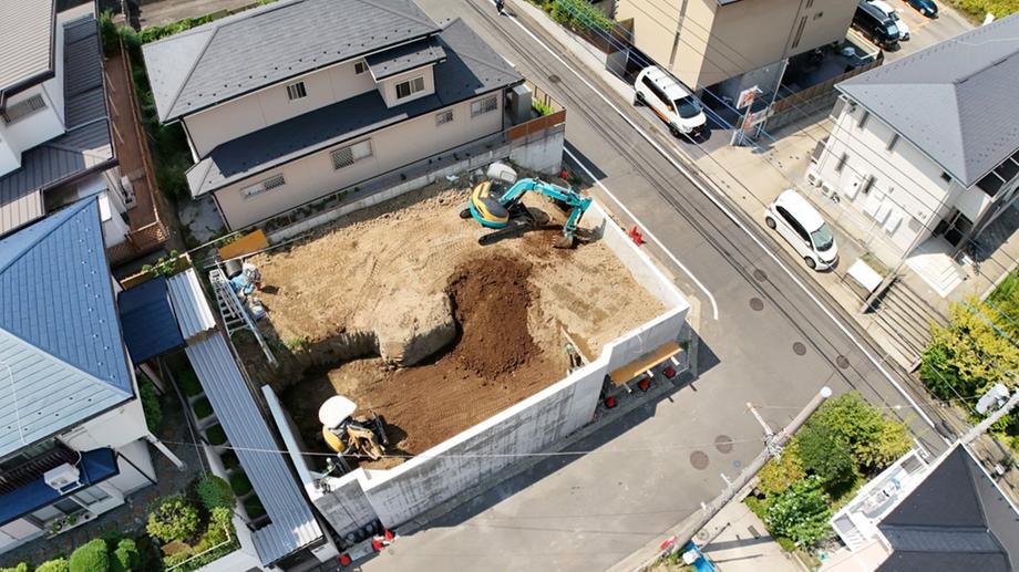 横浜市青葉区あざみ野1丁目　建築条件無し土地