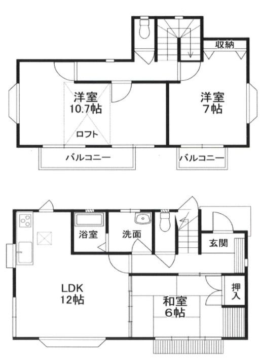 detached 茨城県土浦市北荒川沖町