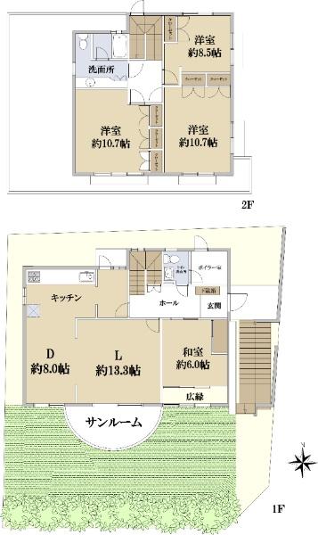 富岡西６（能見台駅） 6680万円