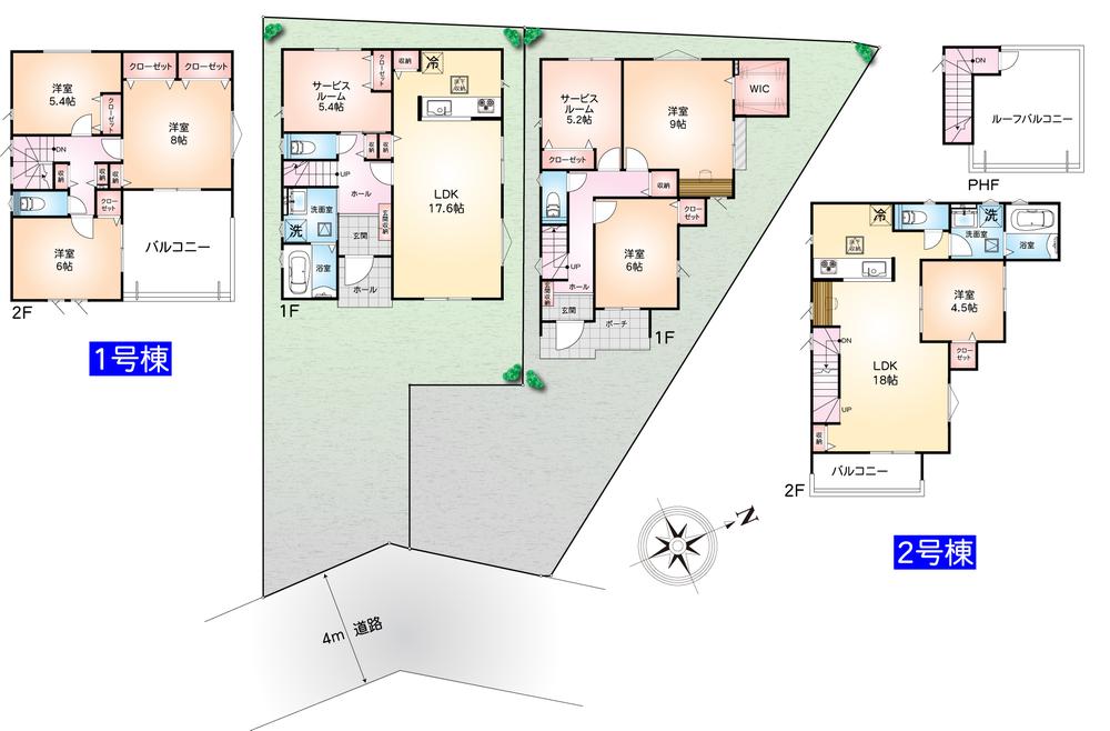 新築戸建・藤沢市片瀬三丁目「Ｋinｇ’ｓ  Village」全２棟