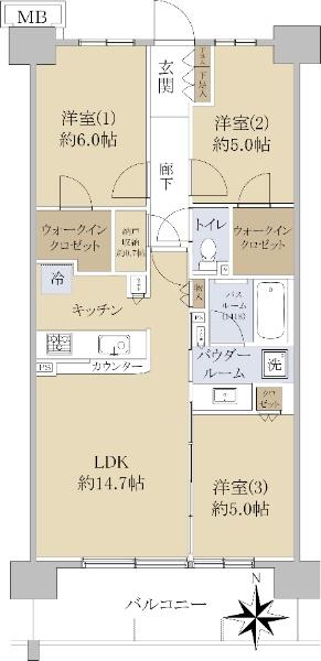 シティテラス越谷レイクタウン