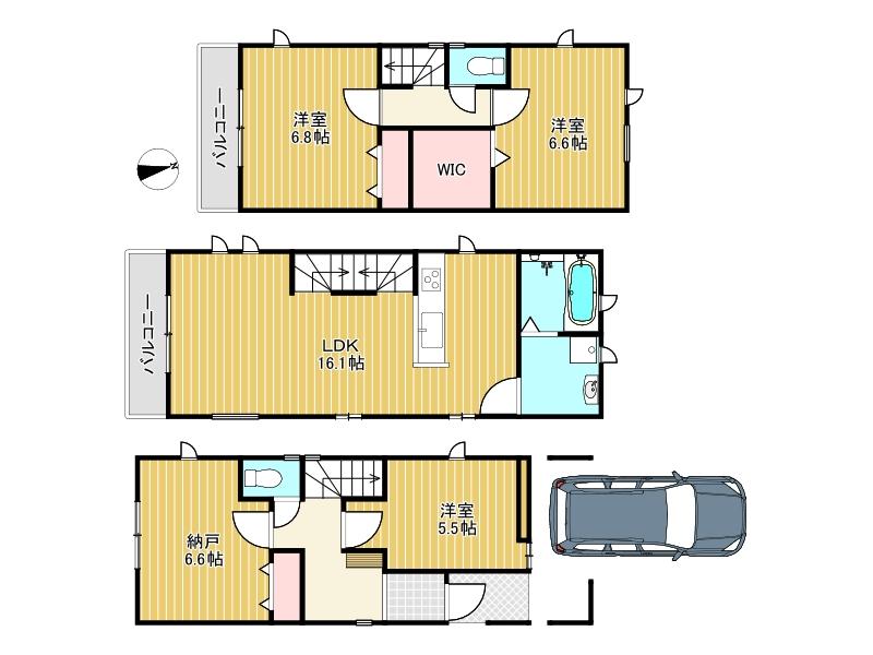 西新井本町２（江北駅） 4690万円