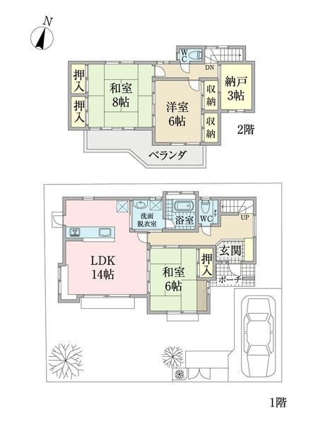 大字大林（北越谷駅） 2380万円