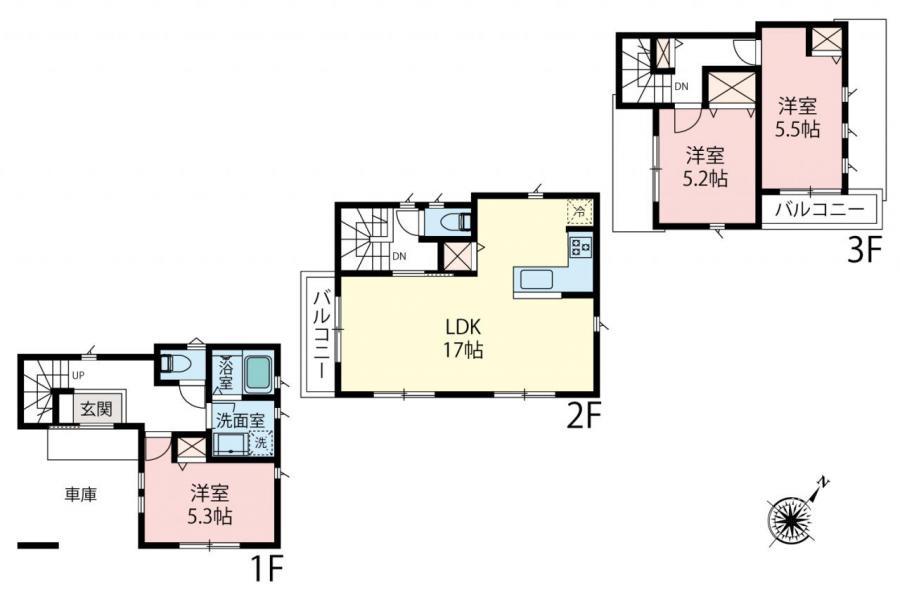 【住協新所沢支店だけの未公開物件】入間市東藤沢3丁目 新築分譲住宅