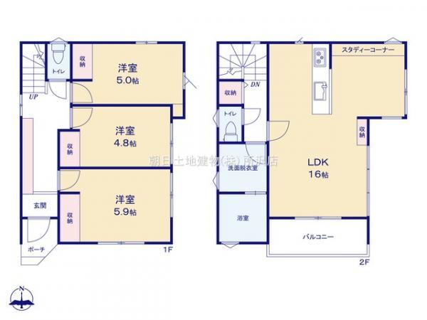 所沢市小手指南C棟