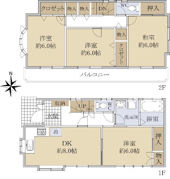 東狭山ケ丘３（狭山ヶ丘駅） 2180万円