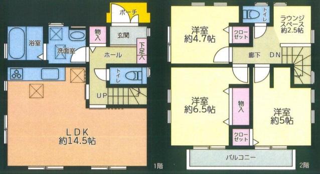 石川３丁目中古戸建　新規リフォーム実施　日当たり良好　カースペース２台　ウッドデッキ