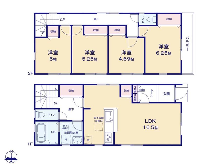 大字東本郷（見沼代親水公園駅） 3380万円～3780万円