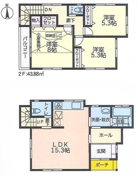 矢部町（淵野辺駅） 3380万円