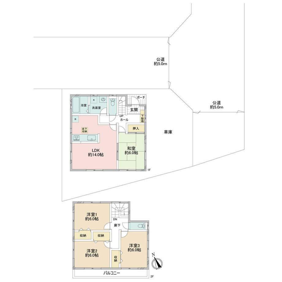 府中市四谷6丁目戸建