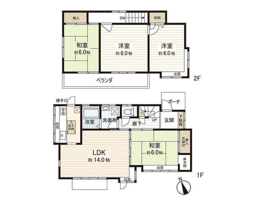 西新井町（所沢駅） 3480万円