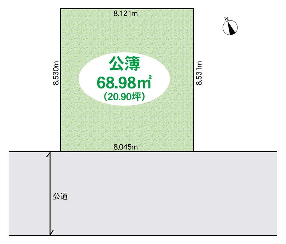 原木３（原木中山駅） 2180万円