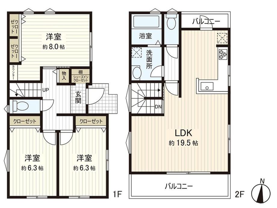 湘南台６（湘南台駅） 6380万円