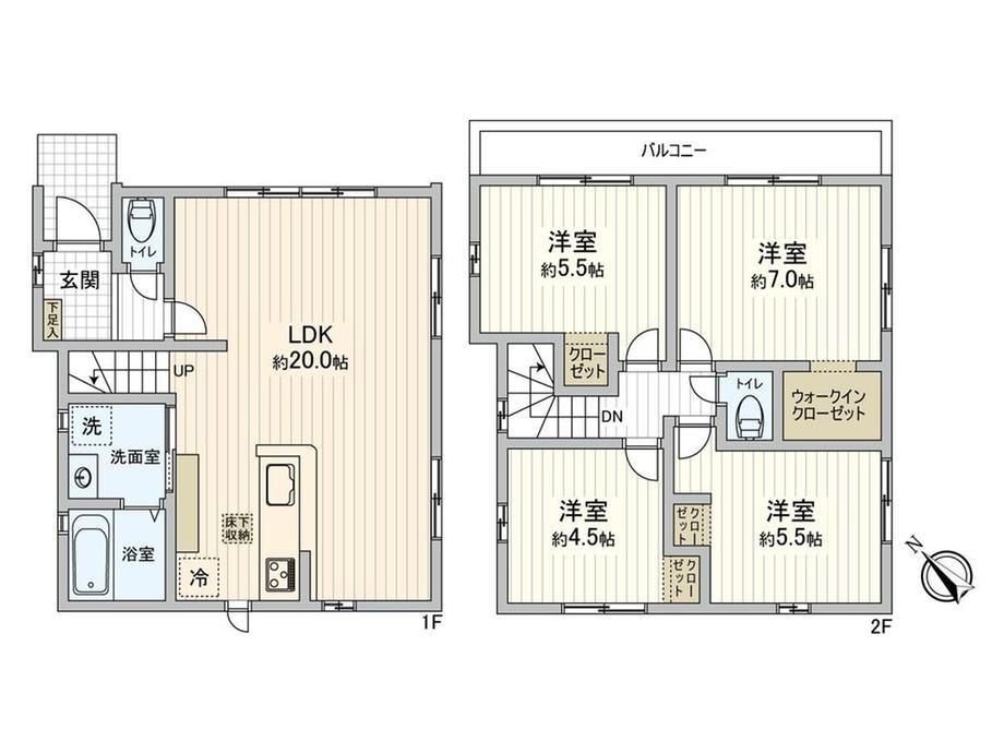 野火止４（新座駅） 4698万円