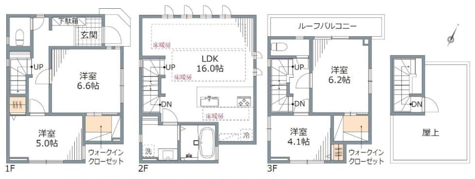 江戸川区松島４丁目・新築一戸建て