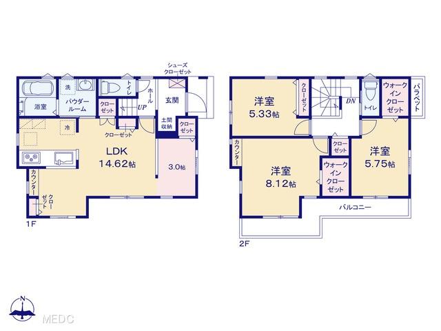 今成１（川越市駅） 3380万円