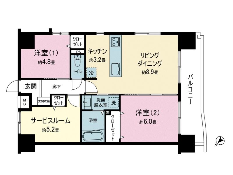 新横浜サニーコート　302号室