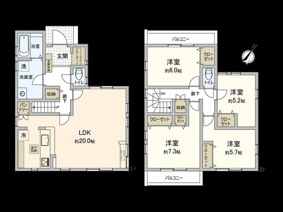 相模台７（小田急相模原駅） 3498万円